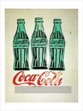 Botellas de Coca-Cola Andy Warhol Pinturas al óleo